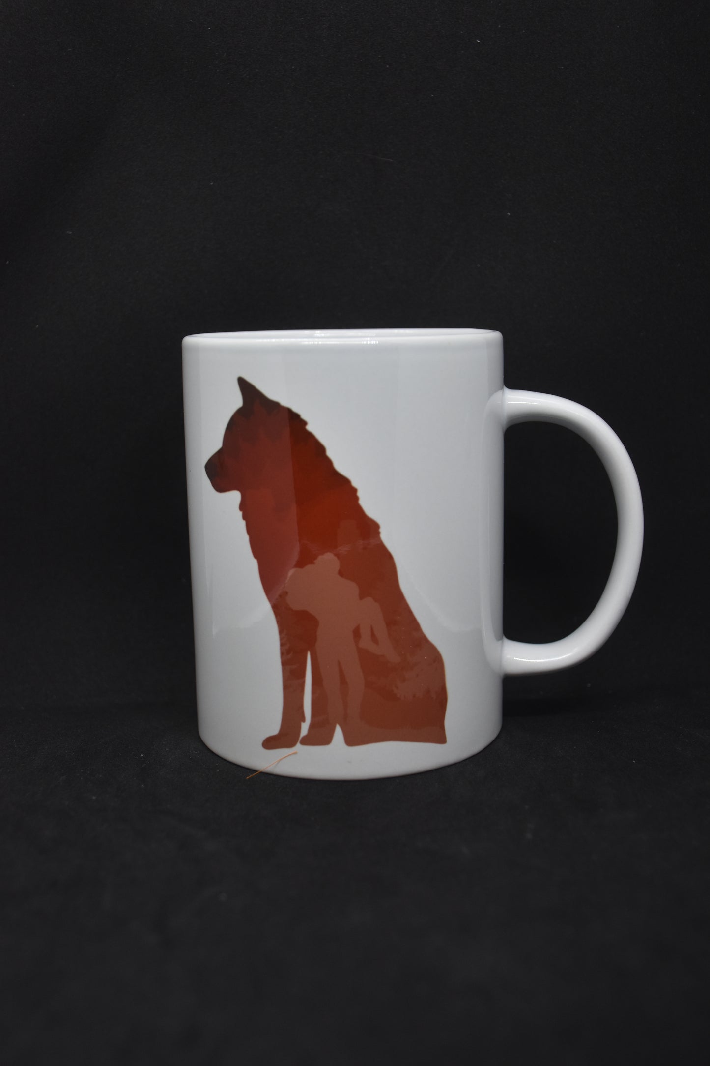 Wolf met kasteel - Fantasy Mokken