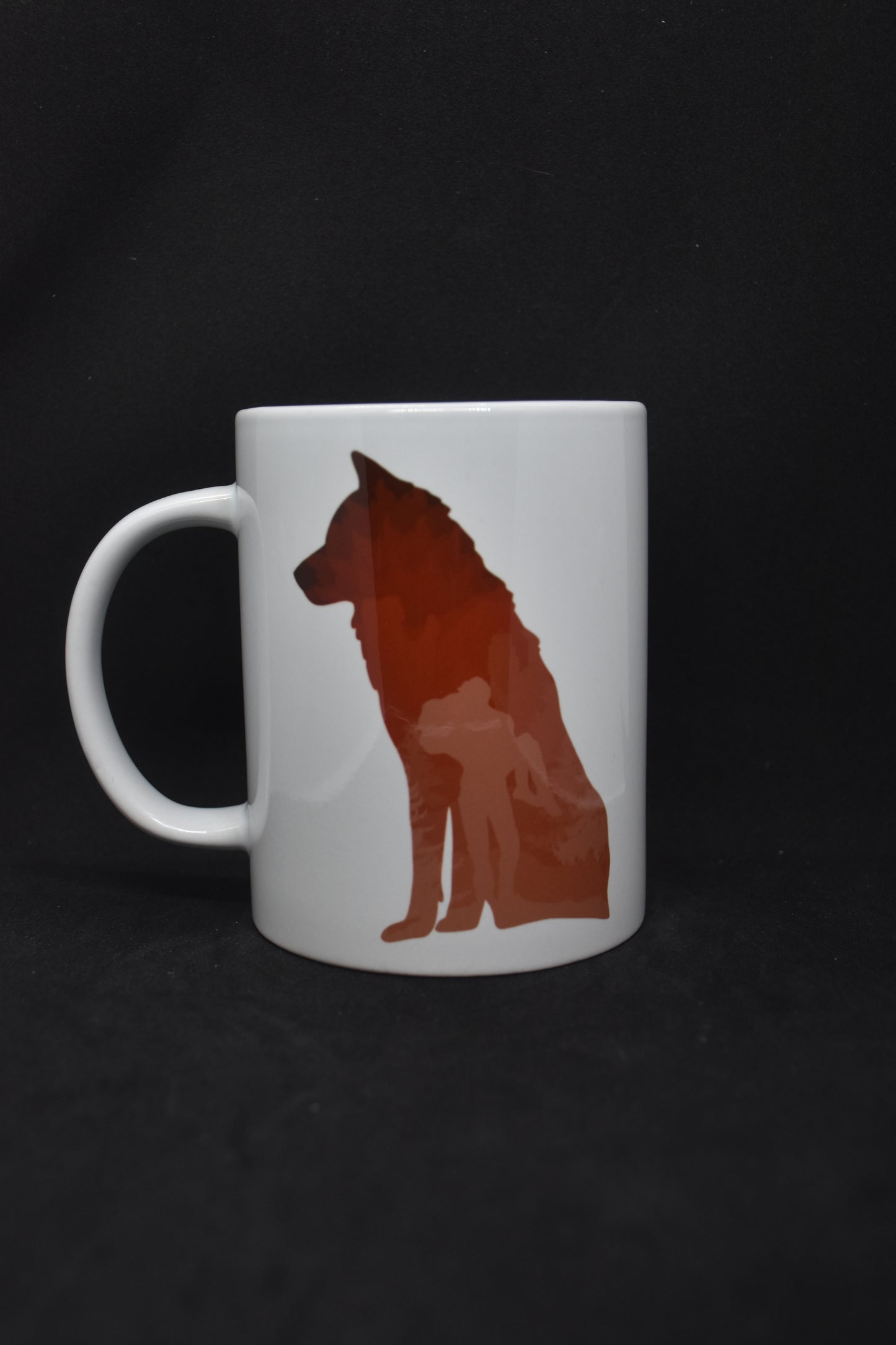 Wolf met kasteel - Fantasy Mokken