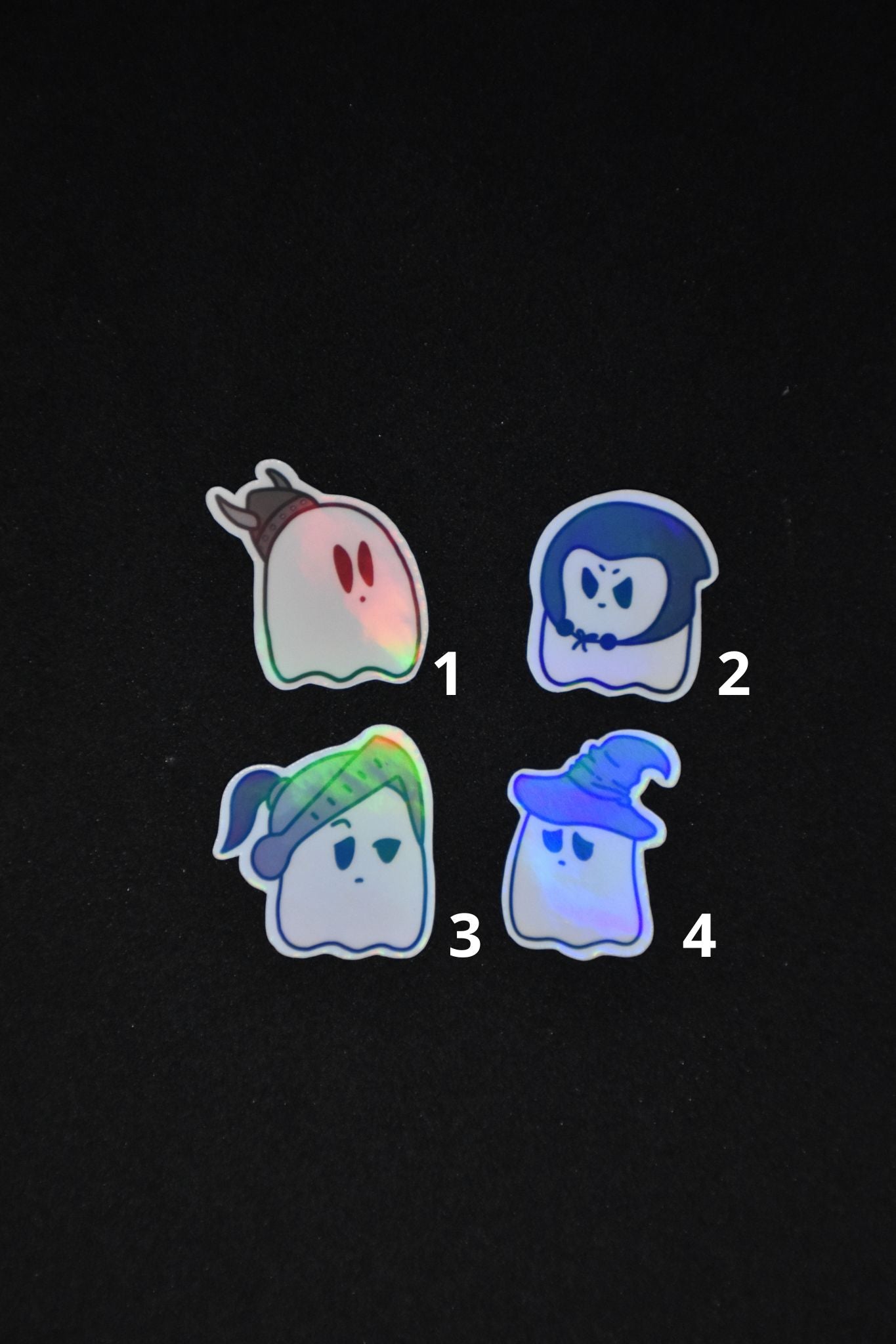 MINI Holografisch Ghosts of my Players los - TTRPG Sticker