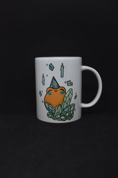 Wizard Frog Cartoon - TTRPG Mugs