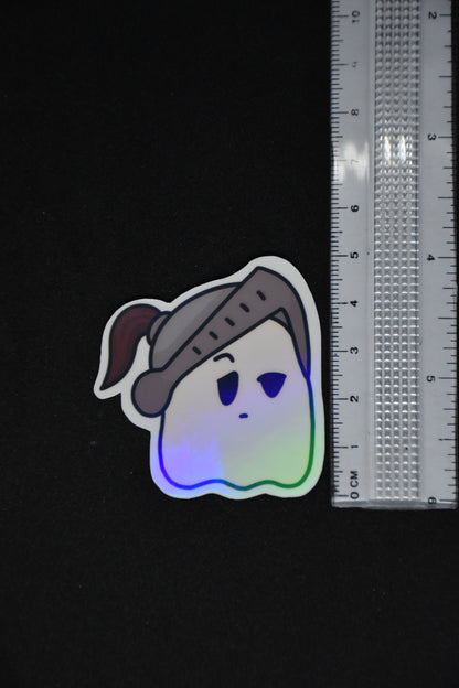 Holografisch Ghosts of my Players los - TTRPG Sticker
