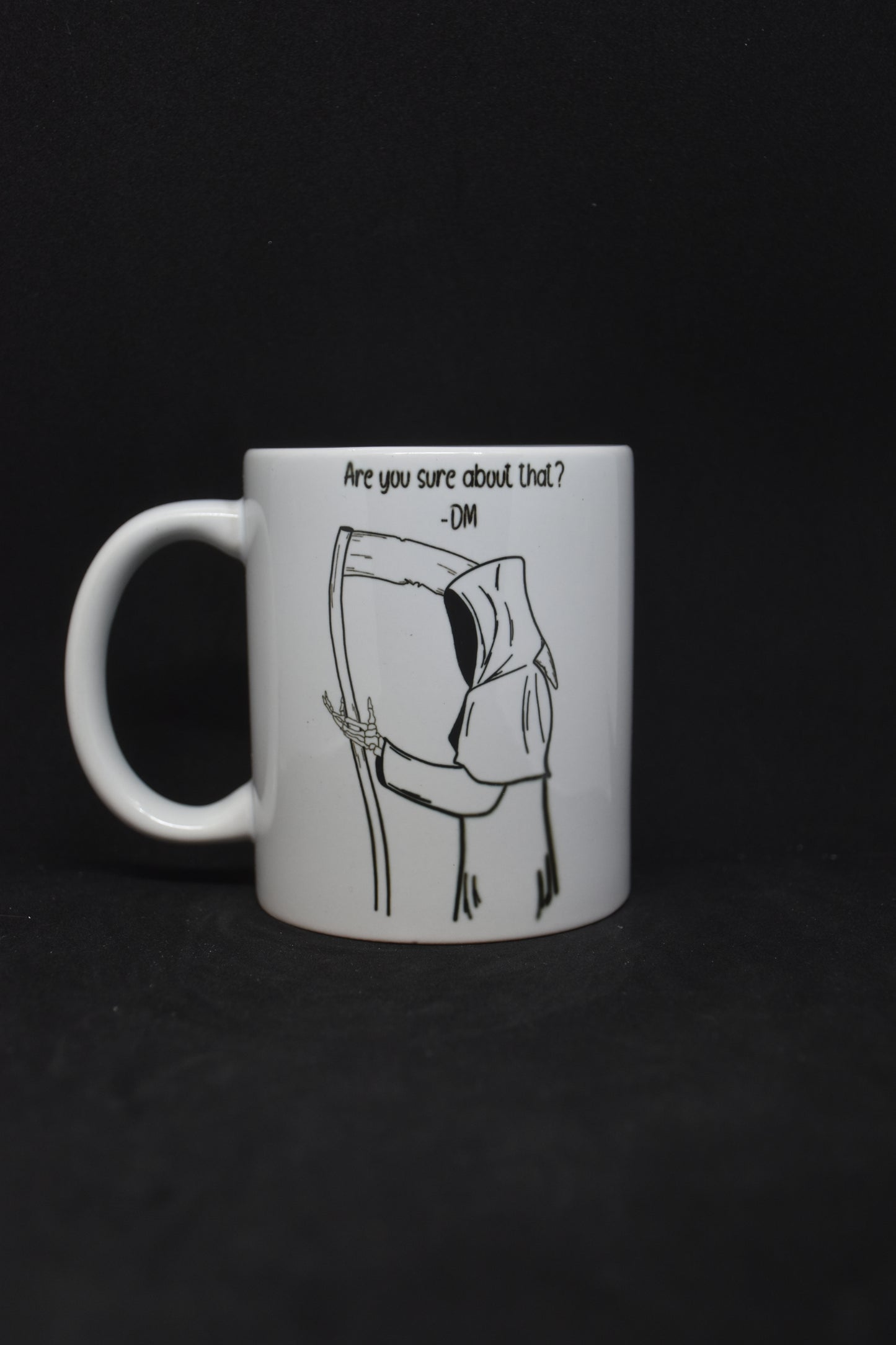 Flawed Mystery TTRPG Mug