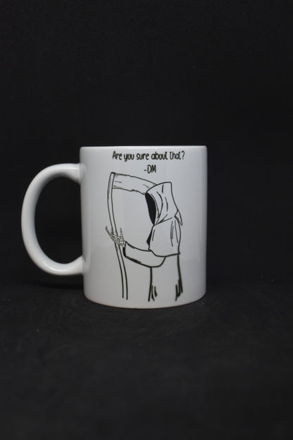 Flawed Mystery TTRPG Mug