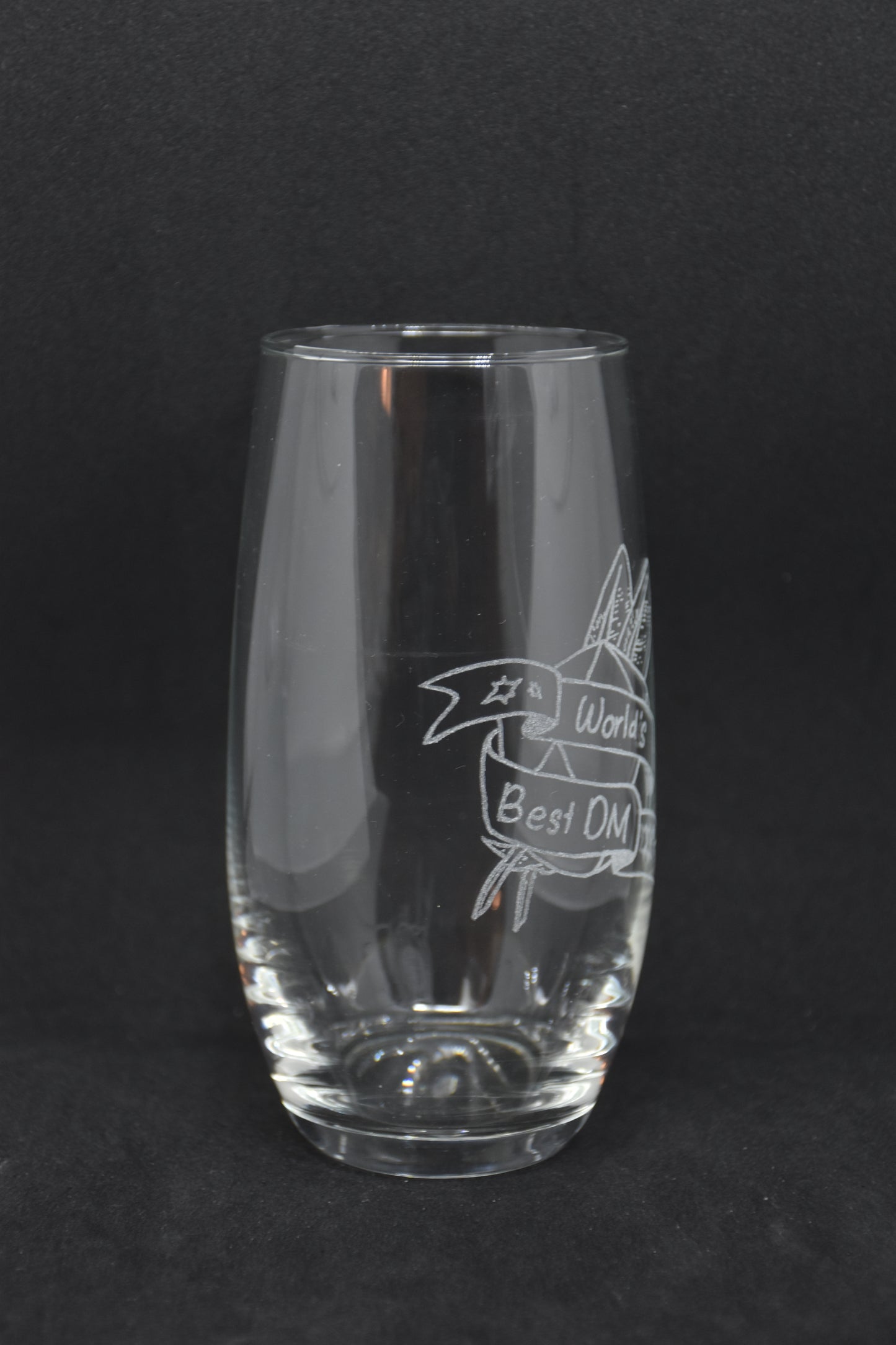 World's Best Dungeon Master - TTRPG Engraved Glasses