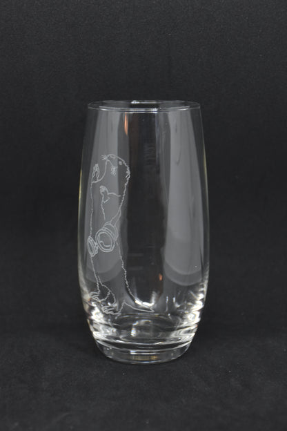 Artificer Otter Animal Companion - TTRPG Engraved Glasses