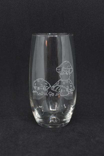 Mushroom Buddies - Fantasy Gegraveerde Glazen