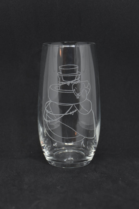 Cleric Snake Animal Companion - TTRPG Engraved Glasses