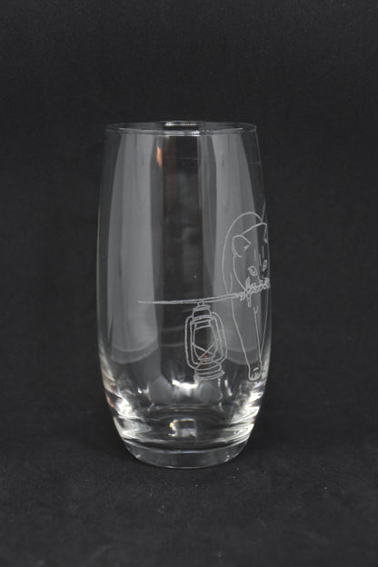 Rogue Cat Animal Companion - TTRPG Engraved Glasses