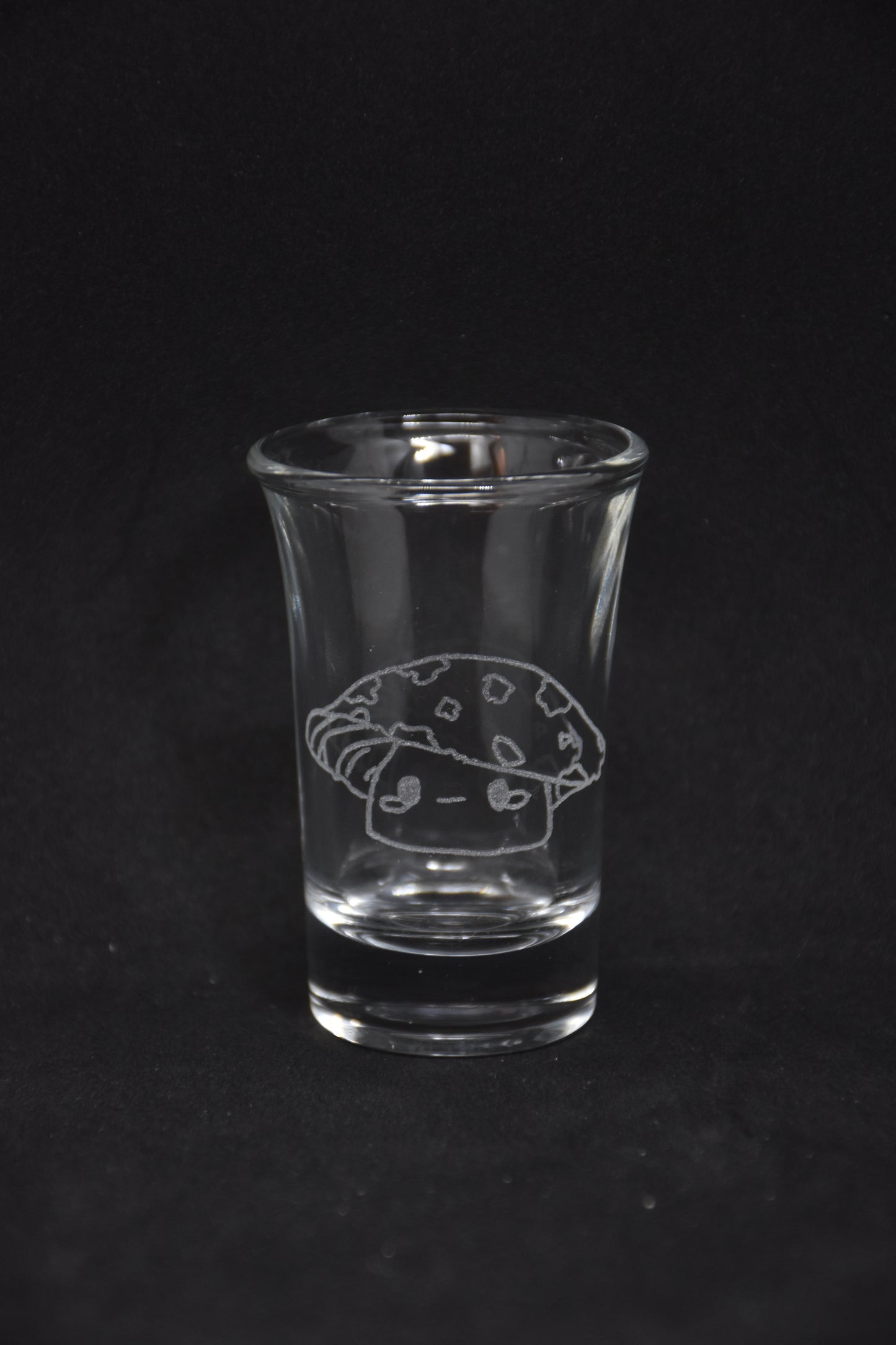 Mushroom Shot Buddies (2) - Fantasy Gegraveerde Glazen