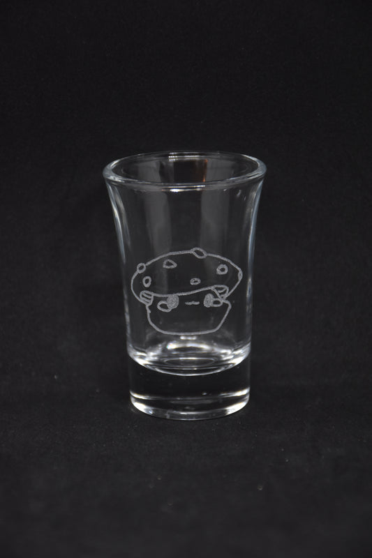 Mushroom Shot Buddies (1) - Fantasy Engraved Glasses