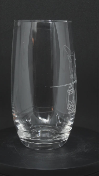 Rogue Cat Animal Companion - TTRPG Engraved Glasses